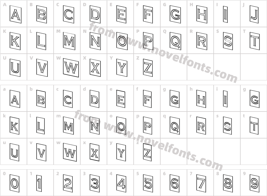 a_CopperGothCmDnOtlCharacter Map