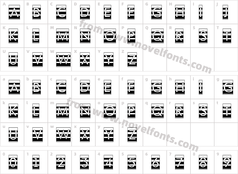 a_FuturaOrtoTitulCmGrdCharacter Map