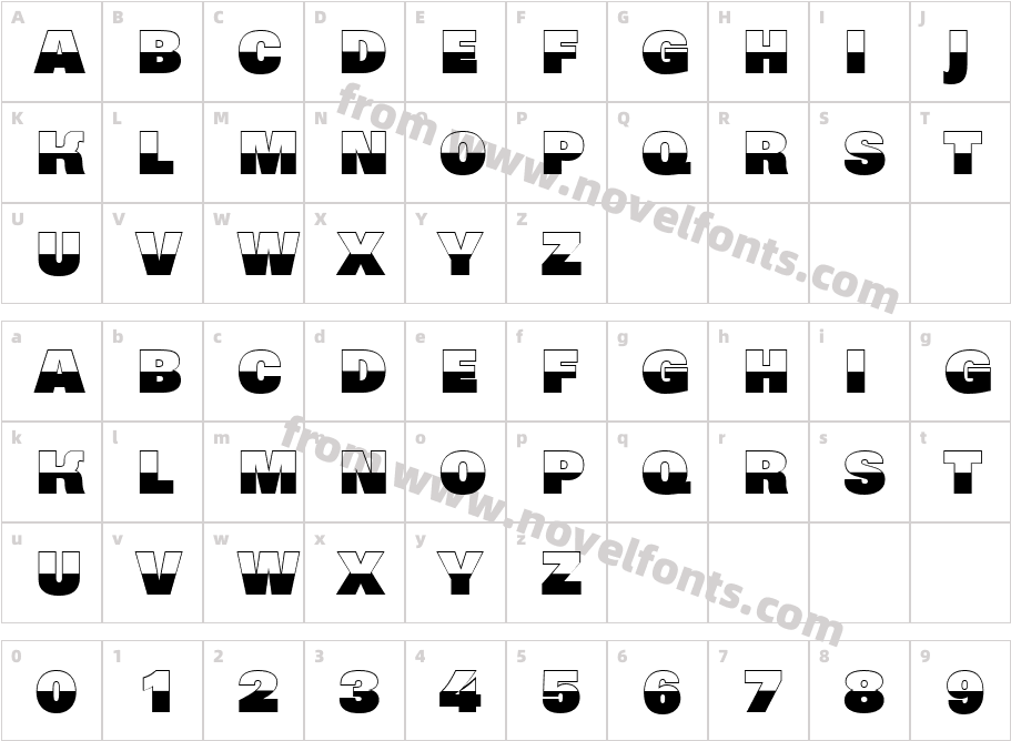 a_GroticTitulB&WHvCharacter Map