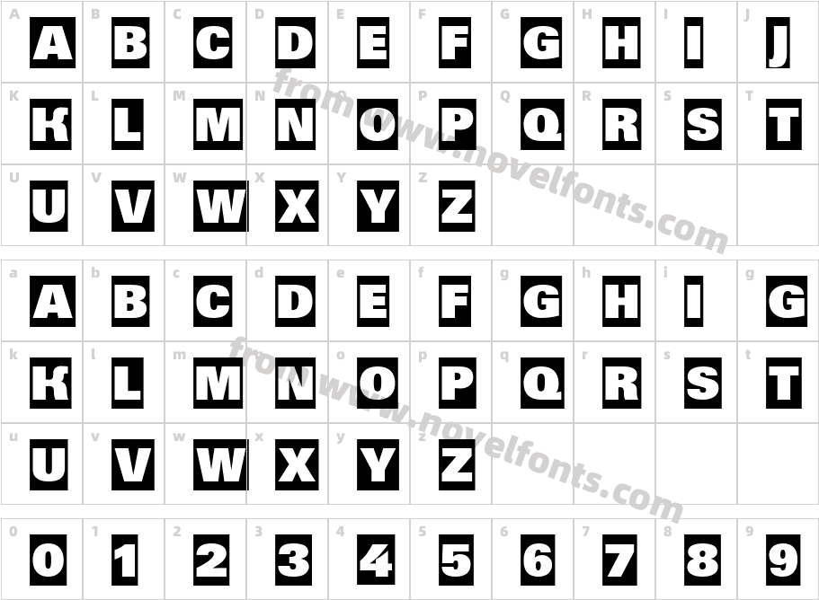 a_GroticTitulHvCmCharacter Map