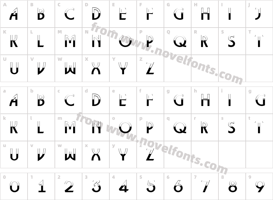 a_LancetB&WCharacter Map