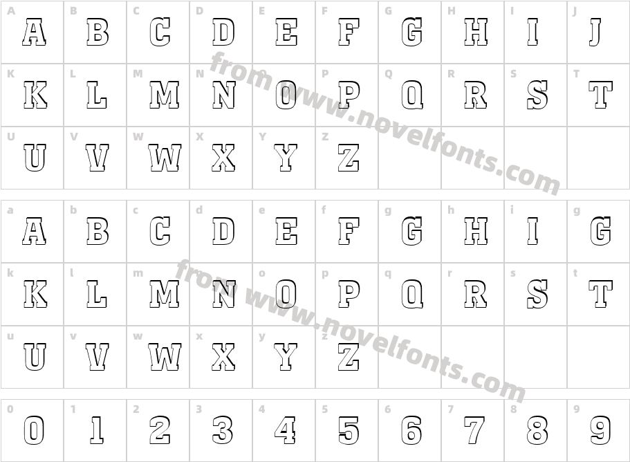 a_MonumentoTitulSh BoldCharacter Map