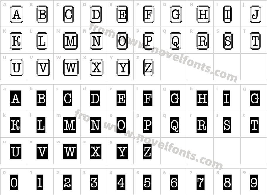 a_OldTyperNrCmCmb2Character Map