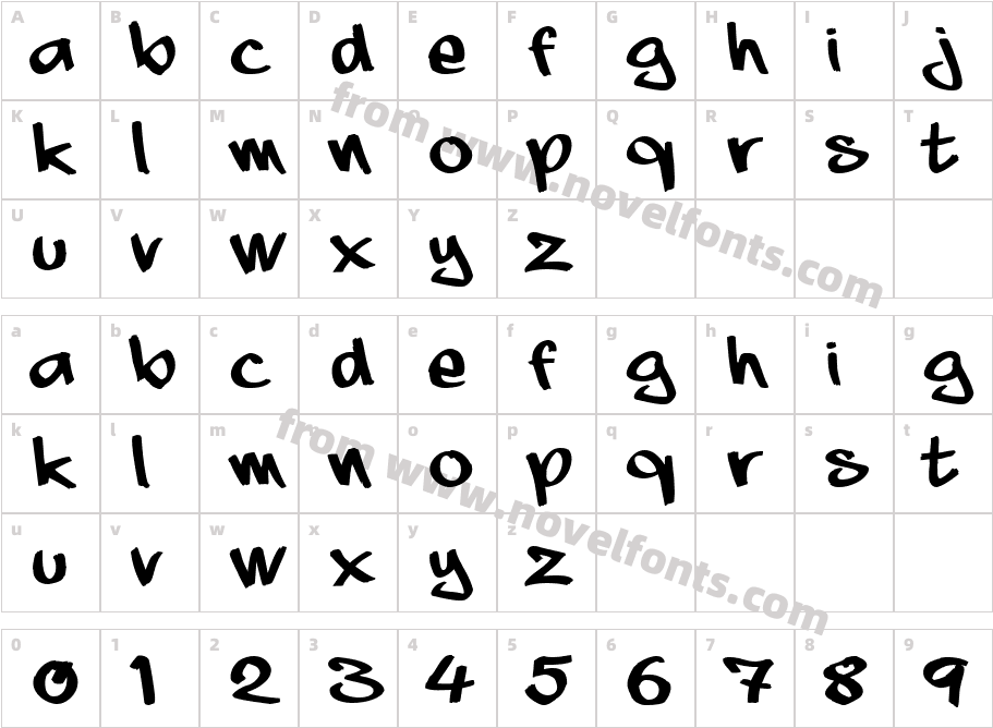 aaaiight!Character Map