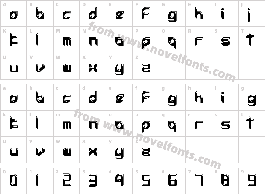 accessories softCharacter Map