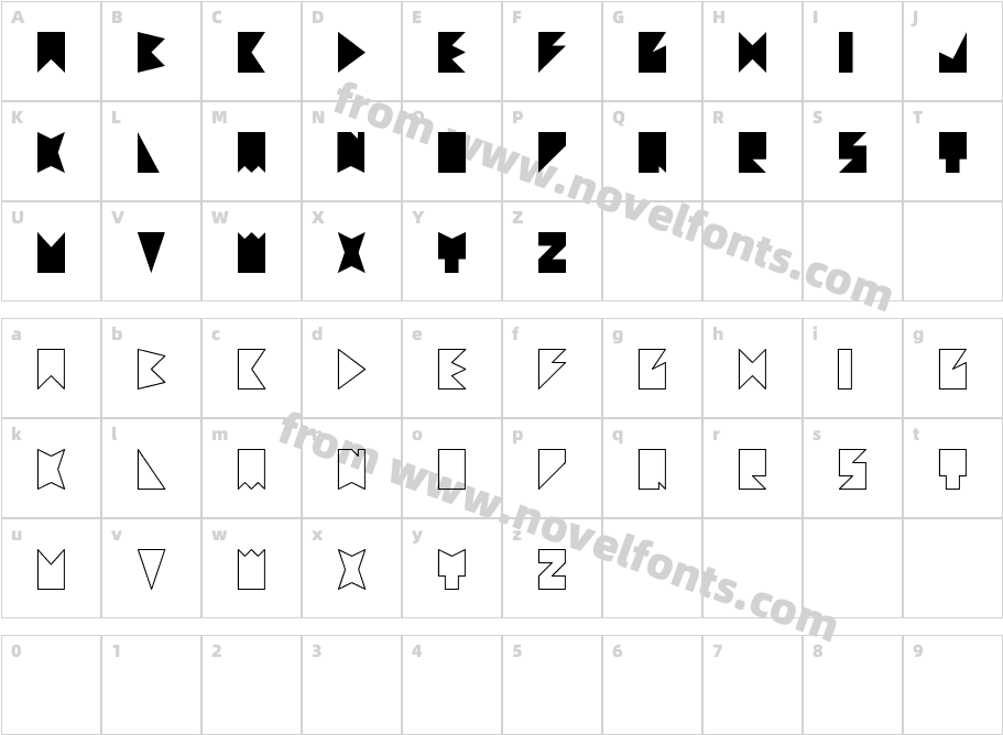 acuteCharacter Map