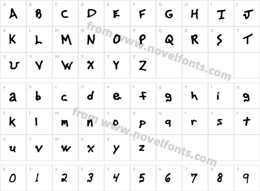 advertisingphilfontCharacter Map