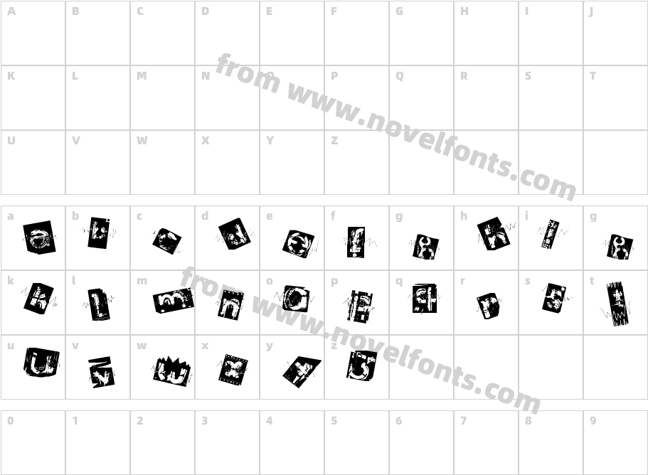 archierotickCharacter Map