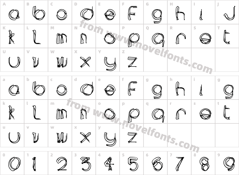 area LINEeCharacter Map