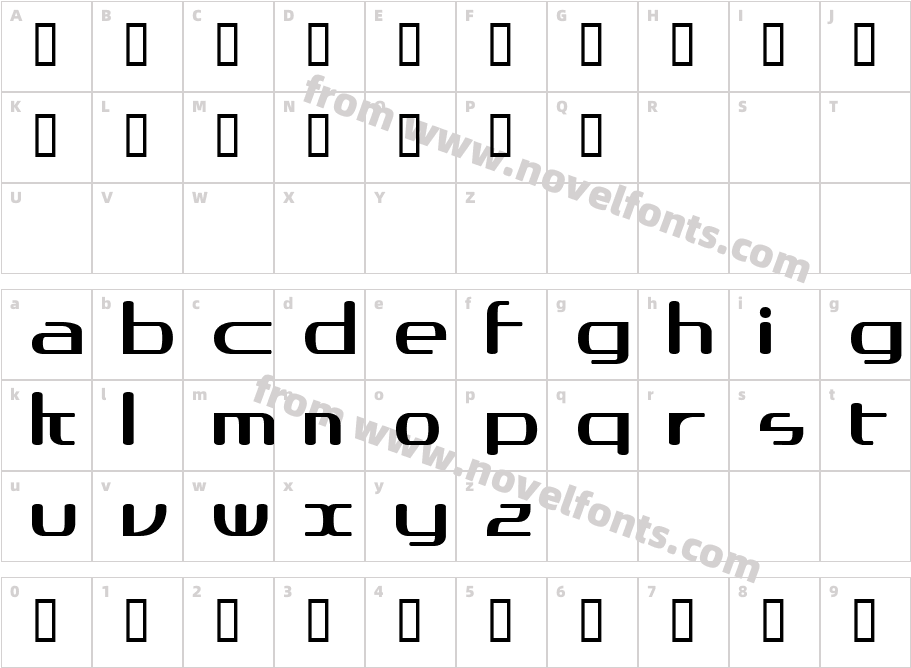 asos19101357Character Map