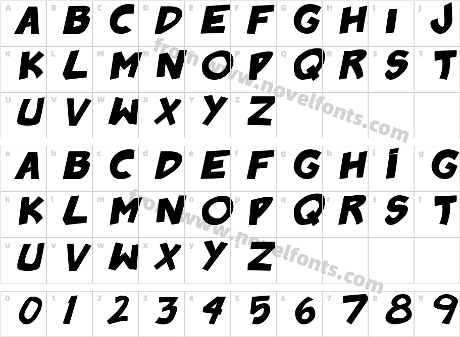 badonk-a-donk2 Bold ItalicCharacter Map