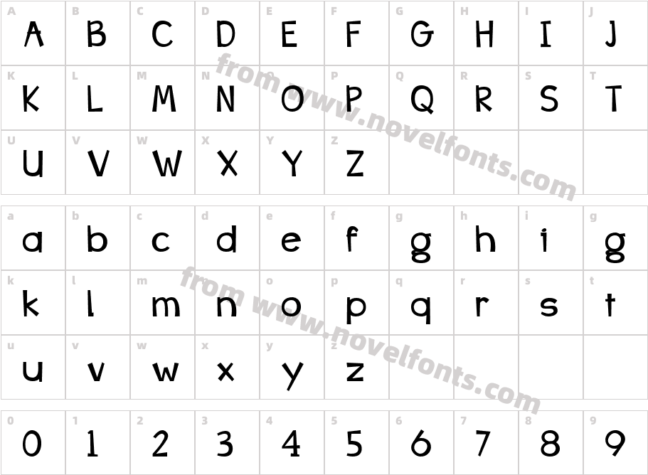 bang whack powCharacter Map