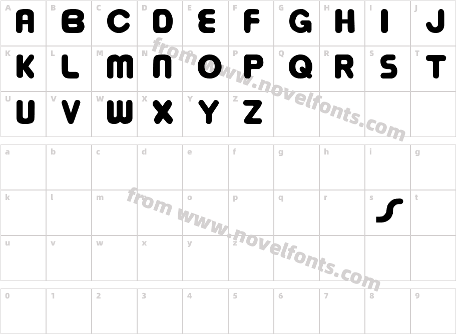 bowellberaltaCharacter Map