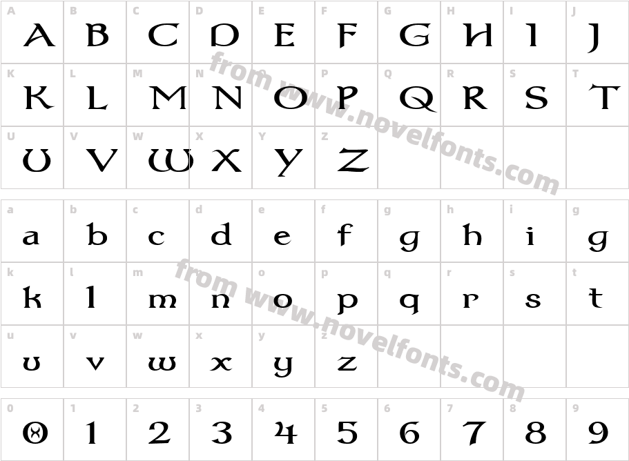 Dumbledor 1 WideCharacter Map