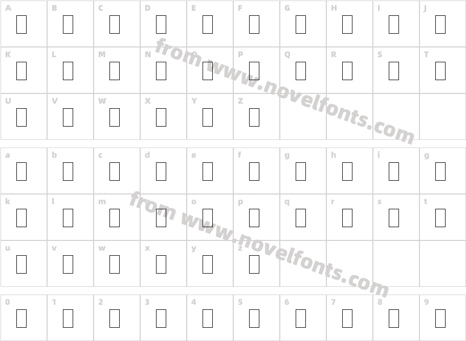 bu Penfield DecoCharacter Map