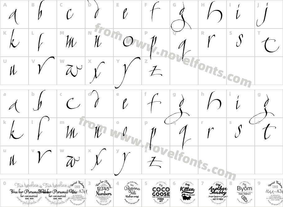 cAlLiGrApHuNkCharacter Map