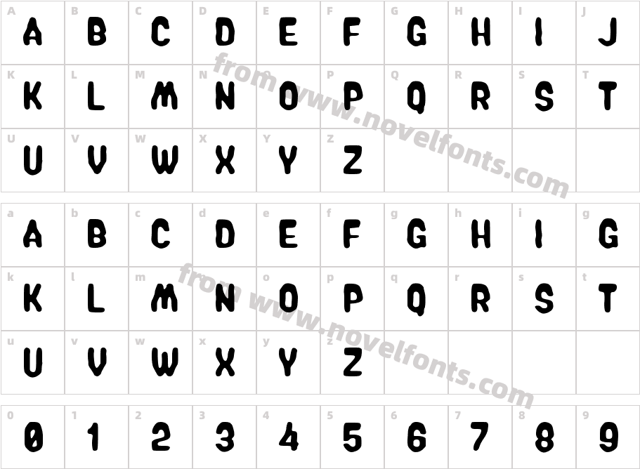 cChipmunkCharacter Map