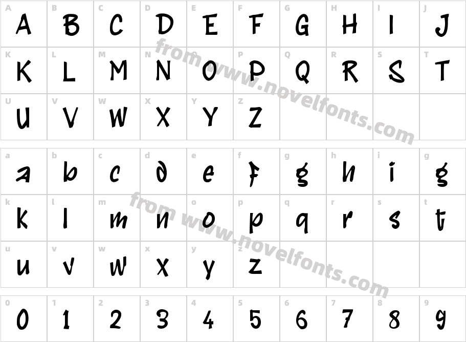 cCuekCharacter Map