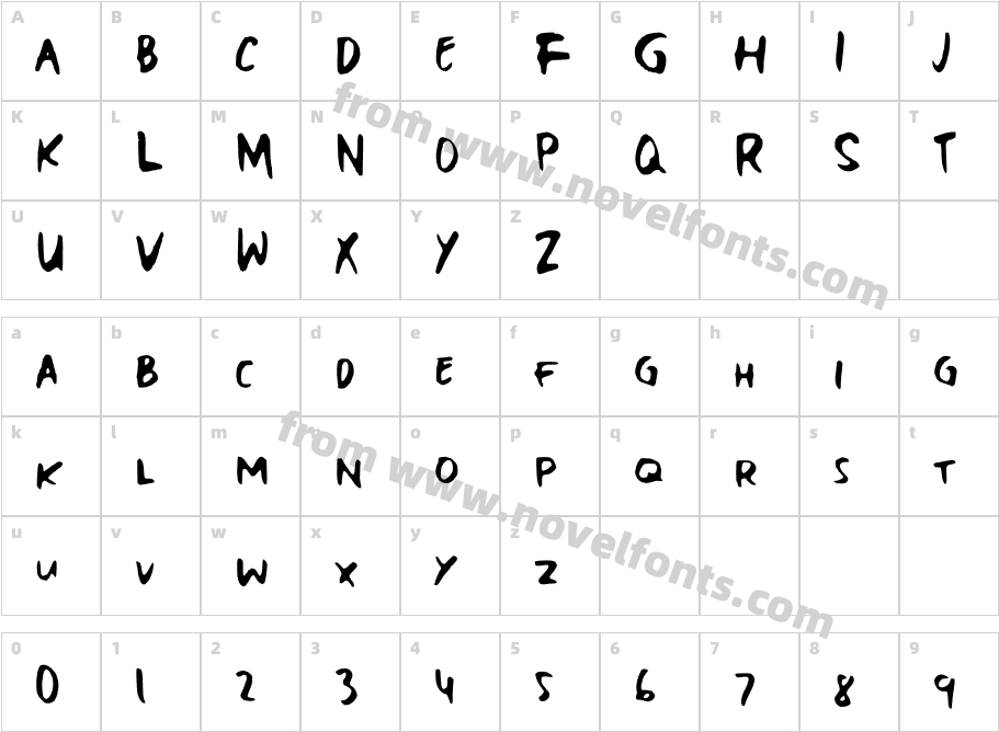 Dummy BrushCharacter Map