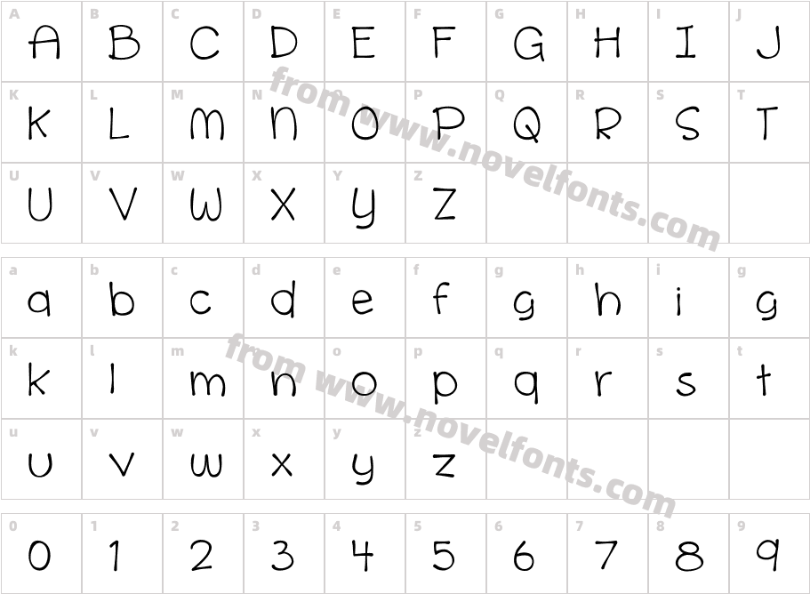 cinnamon cakeCharacter Map