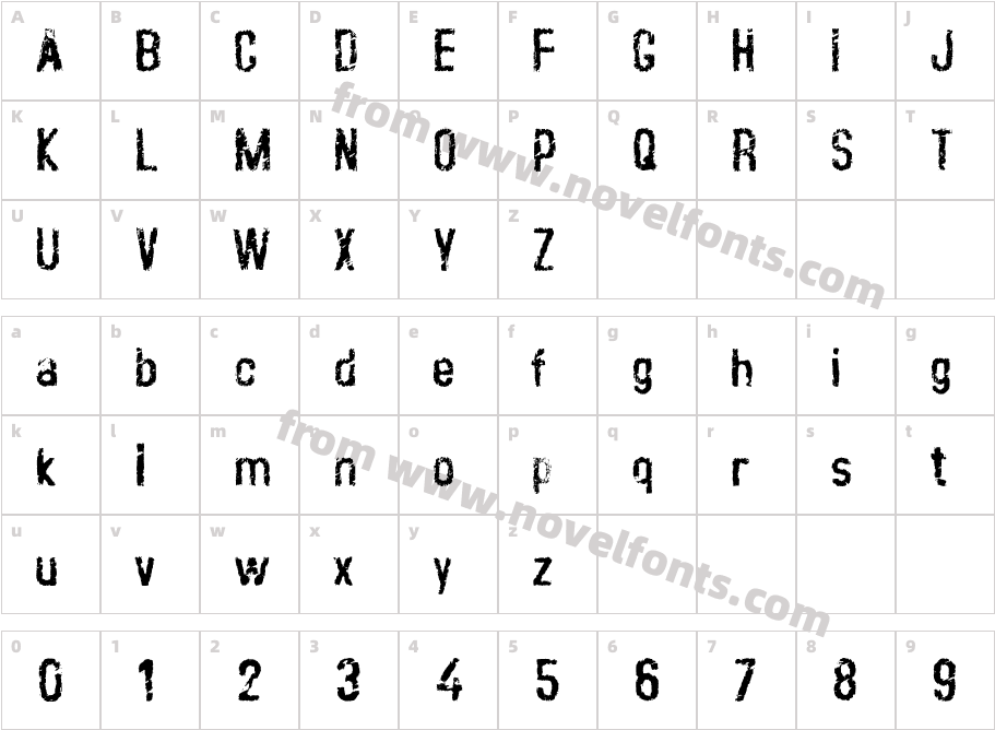 crust_cleanCharacter Map