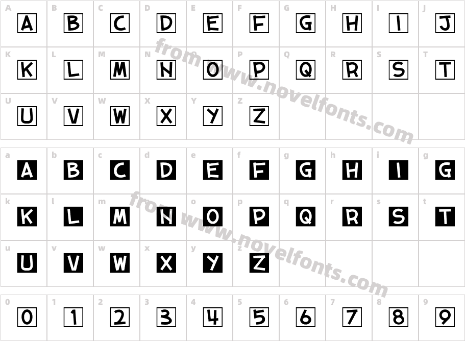 cube vol.2Character Map