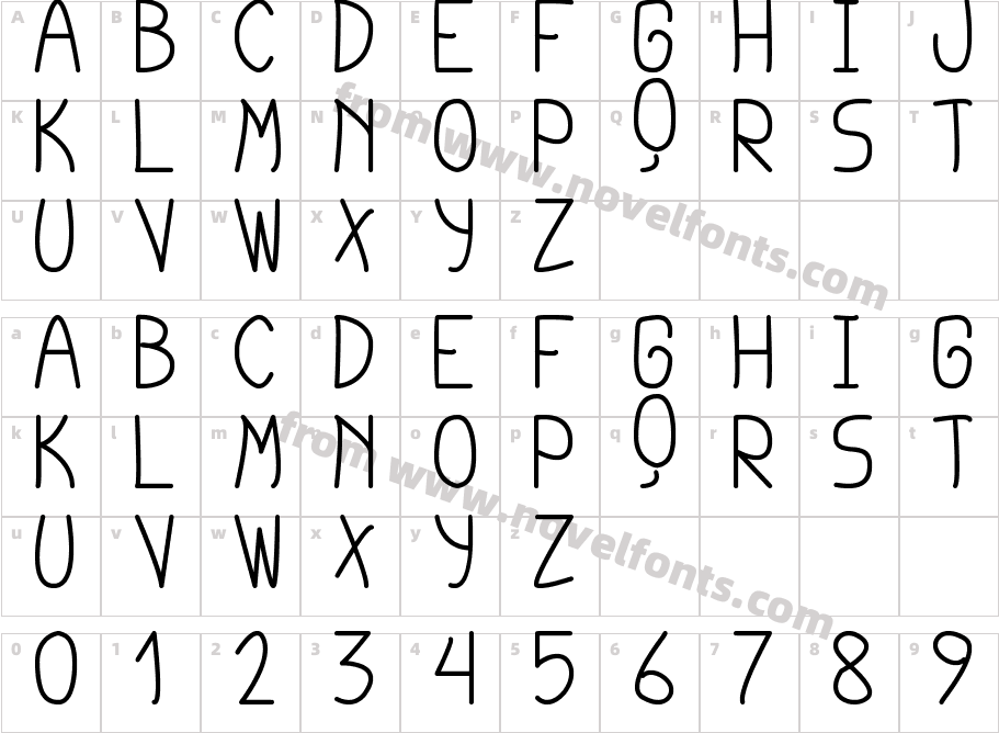 cursi extra tfbCharacter Map