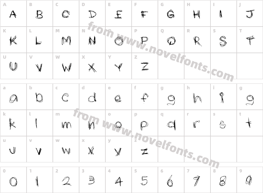 curvedCharacter Map