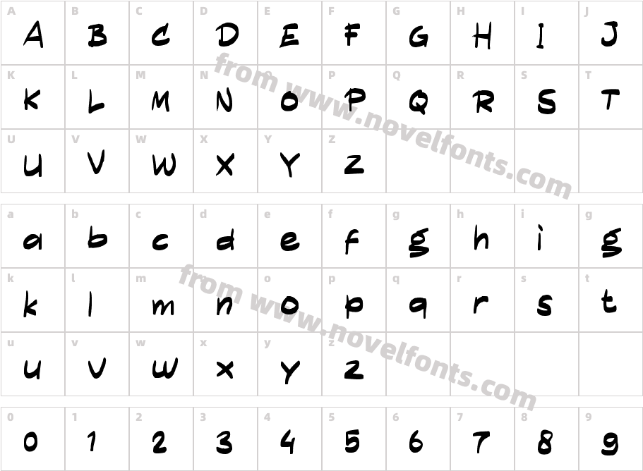 dDecakCharacter Map