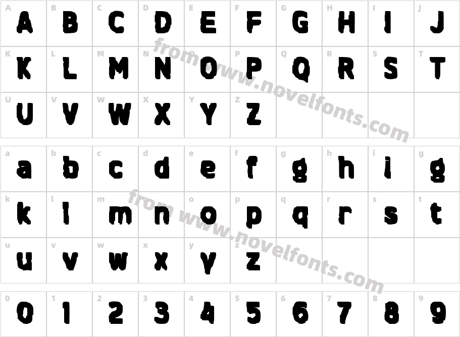 dDenganCharacter Map