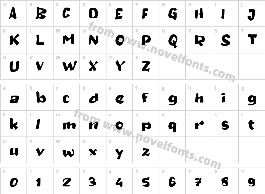 dDesakanCharacter Map