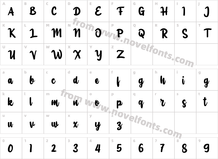 dDumatenCharacter Map