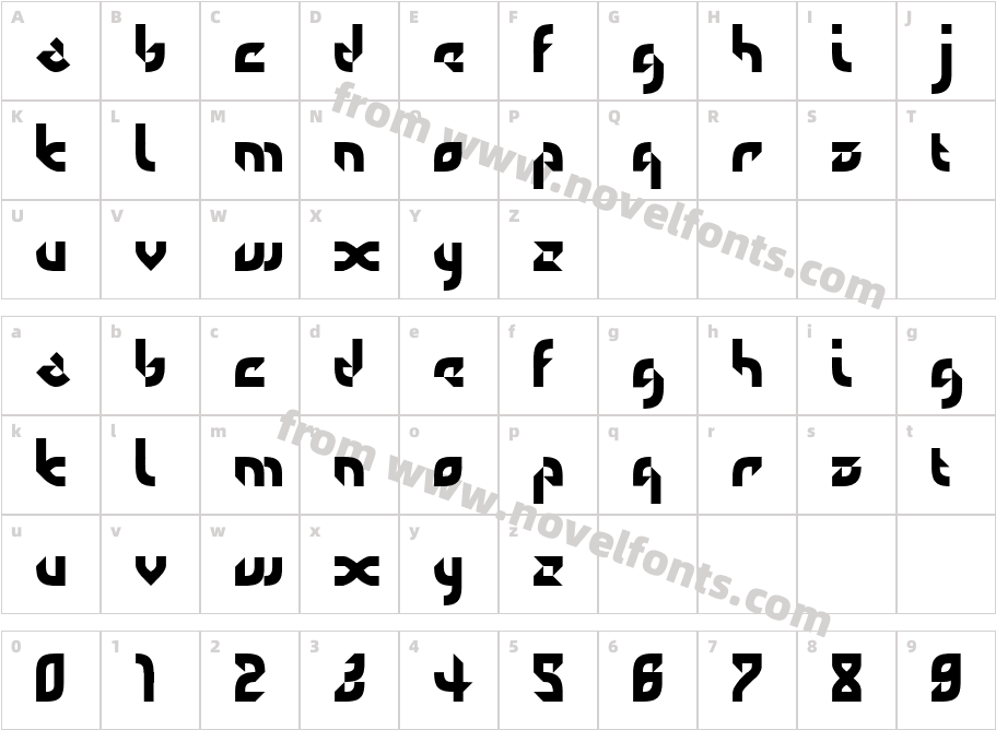 defaulterrorCharacter Map