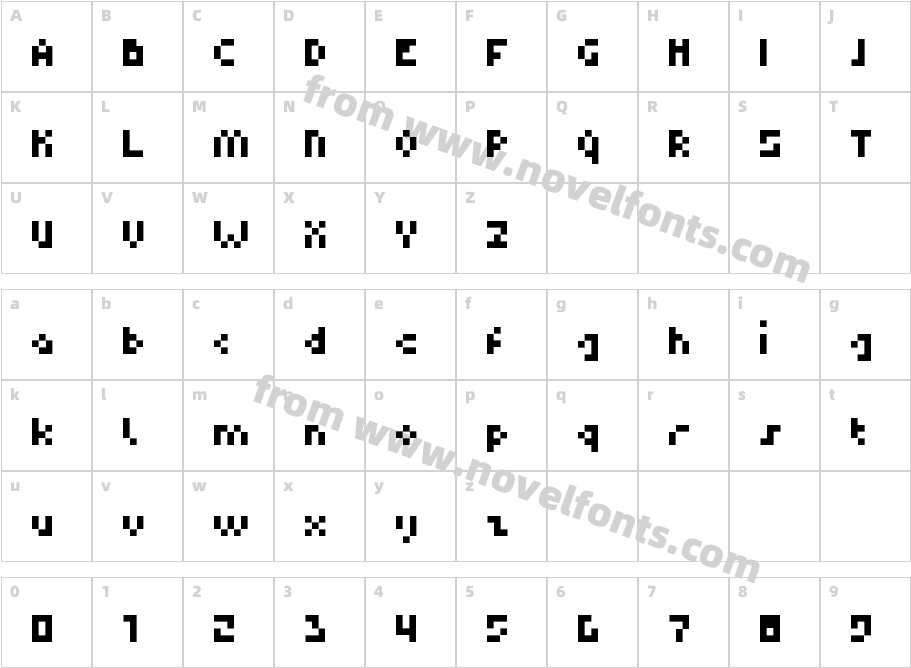 DupixCharacter Map