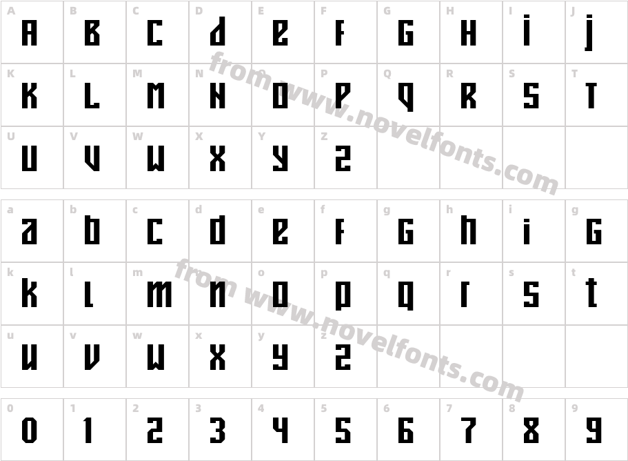 desonanzCharacter Map