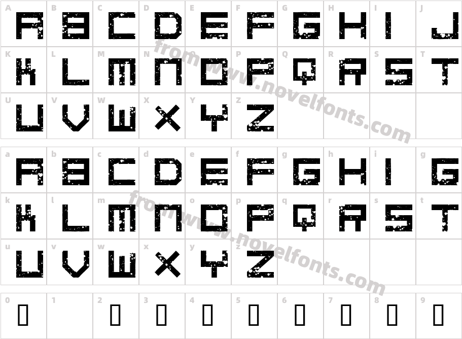 digital anarchy RegularCharacter Map