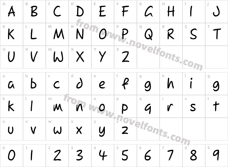 DupreeCharacter Map