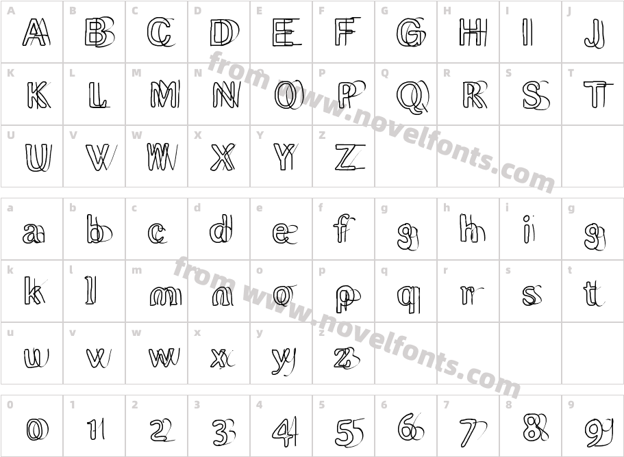 doubleCharacter Map