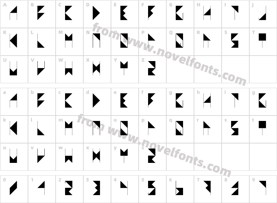 dreieck_rwCharacter Map