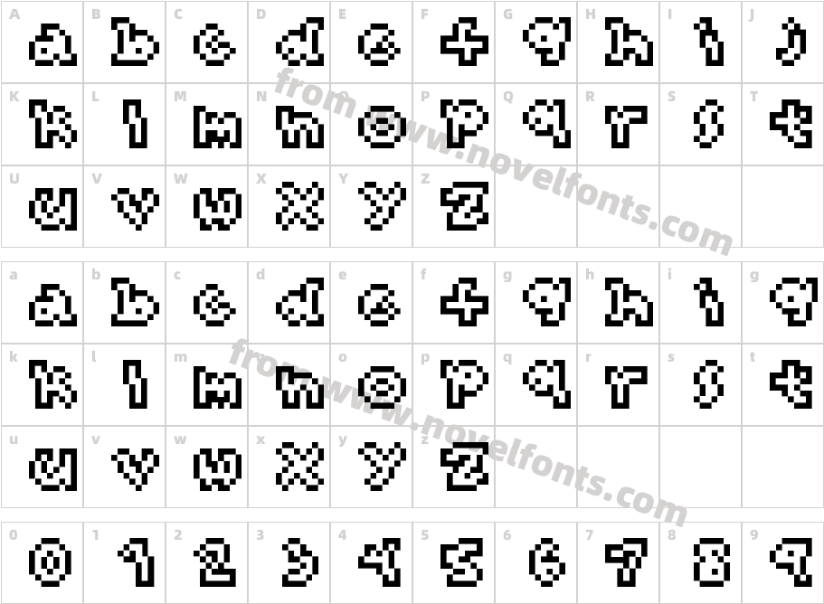 dwt MicroCharacter Map