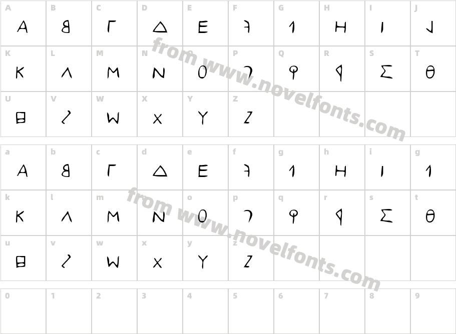 efontlution_part2Character Map