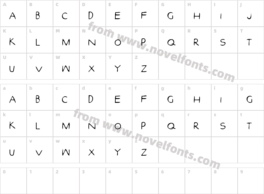 efontlution_part3Character Map