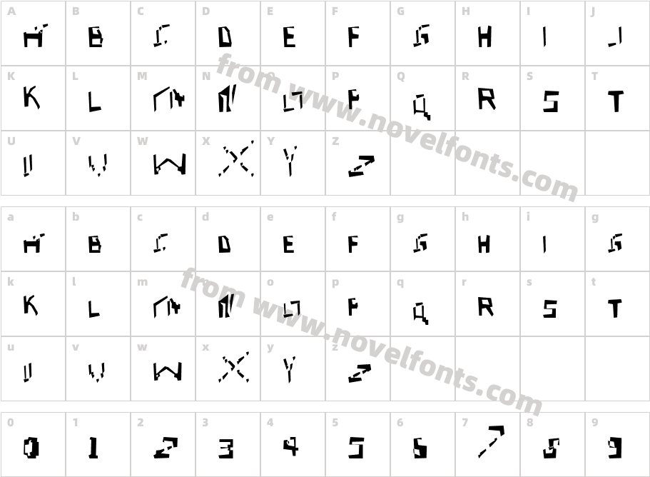 err0rCharacter Map