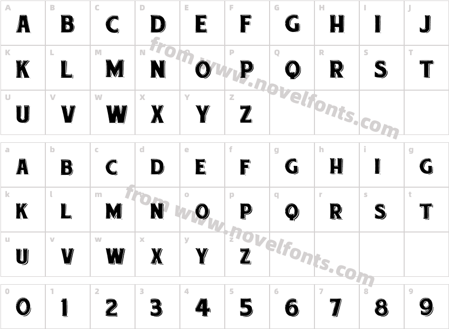 etiquetteCharacter Map