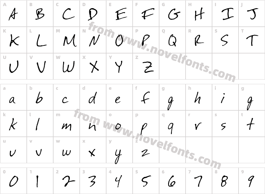 festus!Character Map