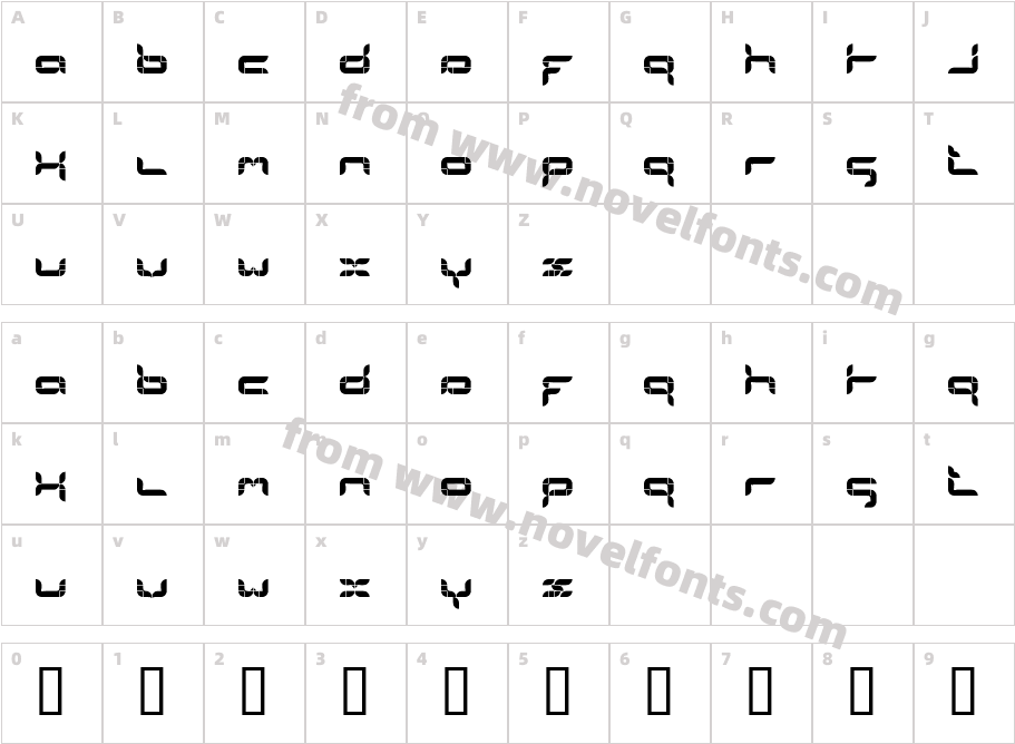 formlosOrganikCharacter Map