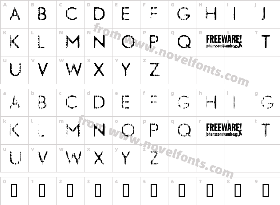 fz-wencang-064Character Map