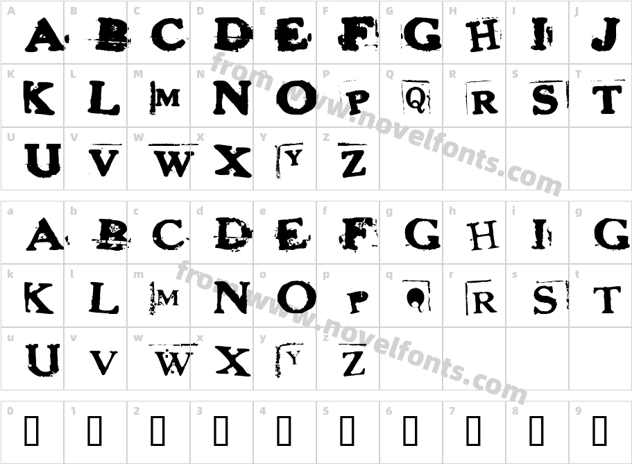 fz-wencang-103Character Map