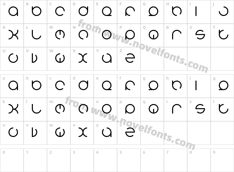 hendersonCharacter Map