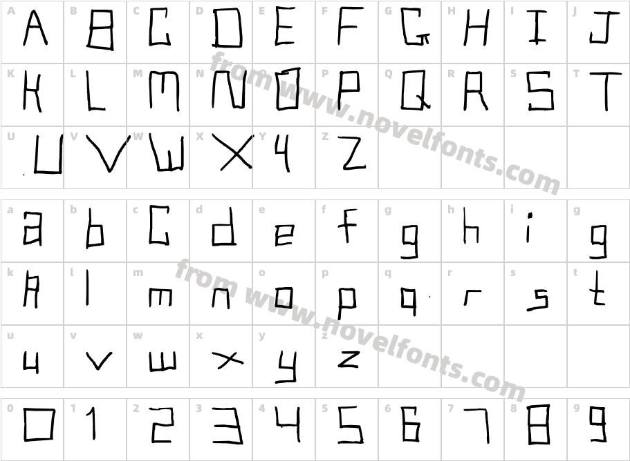 holly MeierCharacter Map